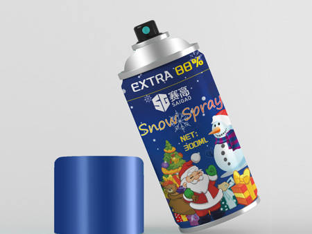 Snow spray